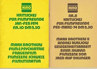 in 'Kino, Kritisches für Filmfreunde' / Berlin, Germany / 1974 / 