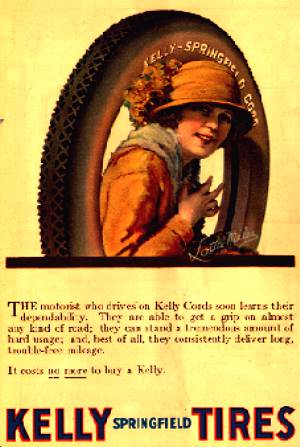 I'll Say She Is! -- Kelly Tires Advertisement (featuring Lotta Miles)