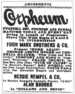 Home Again at the Orpheum